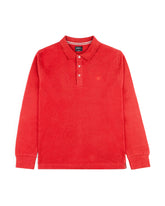 Men's Full Sleeve Polo - Red